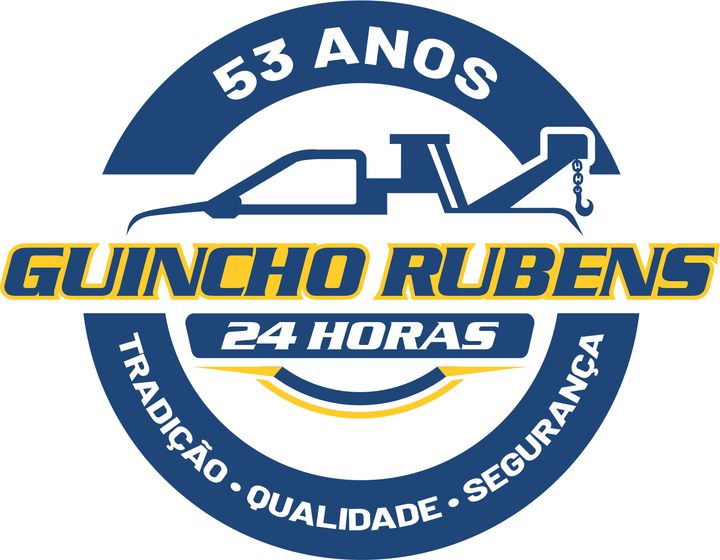 Logo Guincho Rubens 24 Horas - 53 Anos
